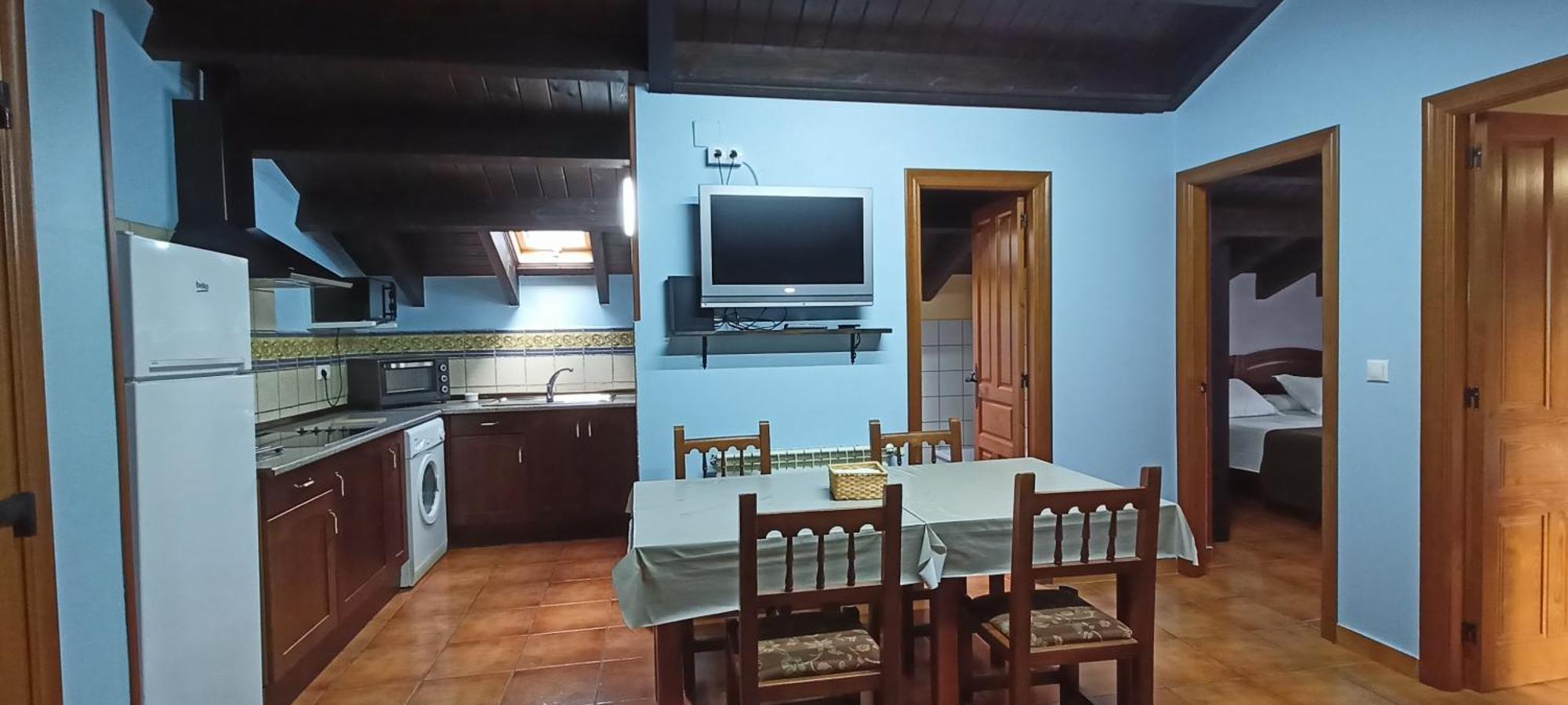 Apartamentos El Castaneu Corao Dış mekan fotoğraf
